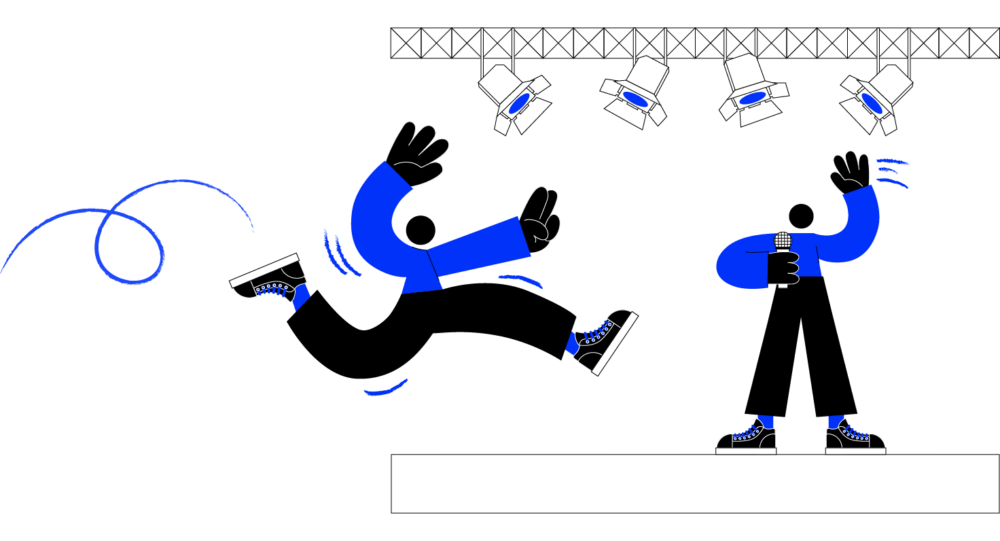 Ticketing system illustration